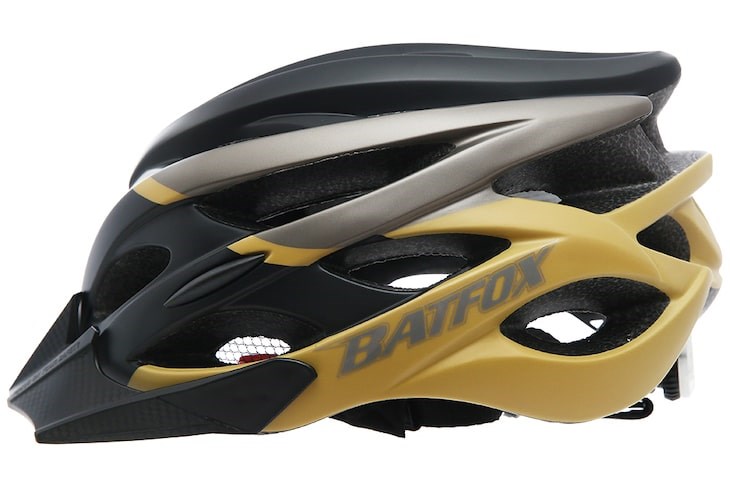 BatFox 8277 Freesize Bike Helmet is made of durable PC plastic
