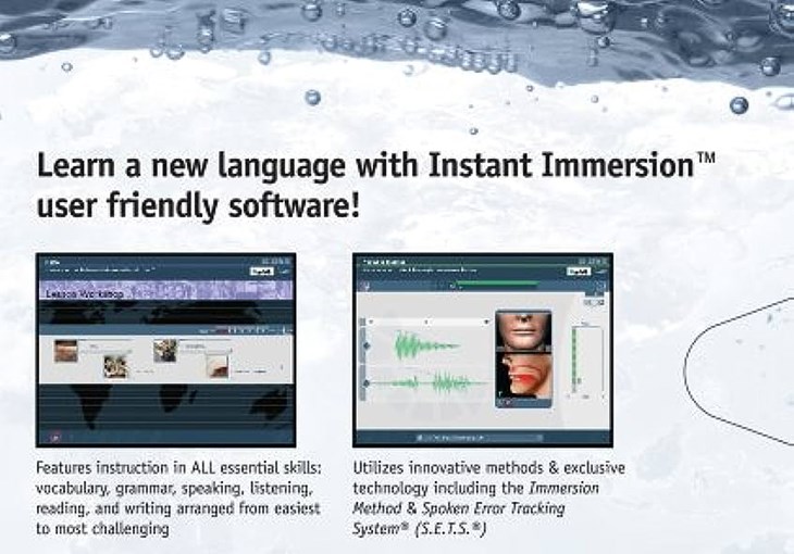 Instant Immersion English có bản dịch đa ngôn ngữ