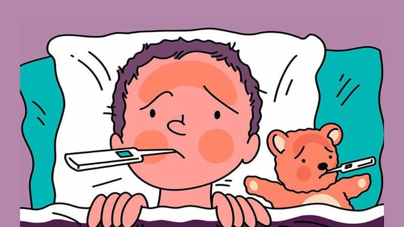 Sốt là triệu chứng phổ biến khi mắc cảm lạnh Sốt là triệu chứng phổ biến khi mắc cảm lạnh