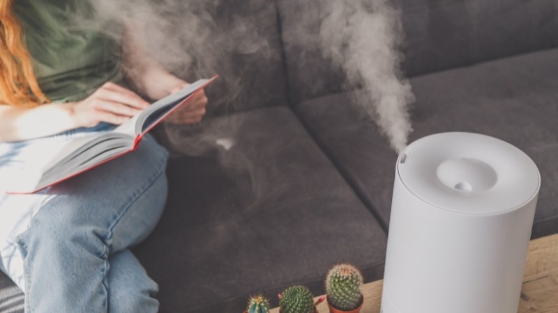 Sử dụng máy tạo độ ẩm là giải pháp hiệu quả để phòng ngừa các bệnh hô hấp