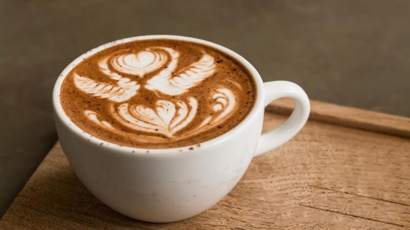 Latte mang hương vị ngọt ngào, béo ngậy