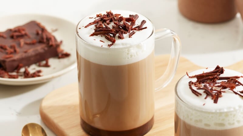 Cà phê mocha thiên về vị ngọt của chocolate