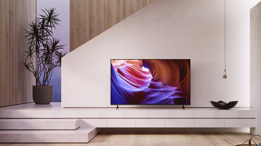 Google Tivi Sony 4K 55 inch KD - 55X85K thiết kế siêu mỏng hỗ trợ tính năng AirPlay 2