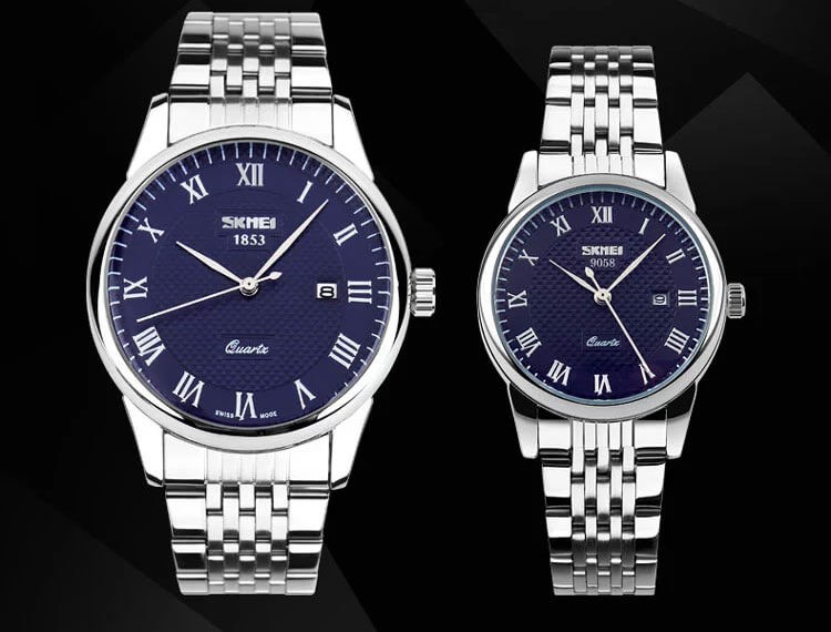 Thương hiệu SKMEI còn mang đến cho khách hàng dòng đồng hồ cặp đôi vô cùng đặc biệt với thiết kế đẹp mắt
