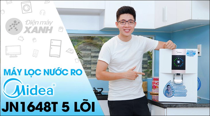 Máy lọc nước RO Midea JN1648T 5 lõi được bán với giá 7.590.000 đồng (cập nhật 03/04/2023, có thể thay đổi theo thời gian)