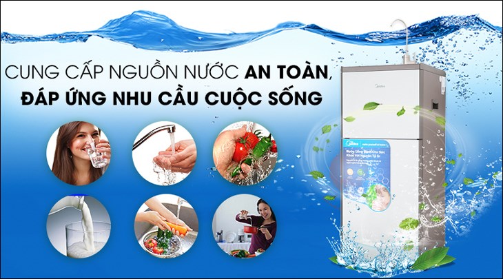 Máy lọc nước RO Midea MWP-S0920MR 9 lõi sử dụng bộ lọc Micro áp dụng công nghệ Hàn Quốc, đem lại nguồn nước uống sạch, an toàn cho sức khỏe