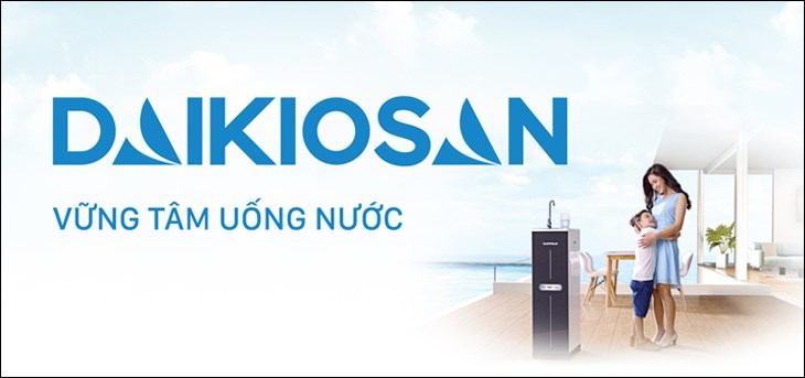 Máy lọc nước Daikiosan - Thương hiệu công nghệ hàng đầu Việt Nam
