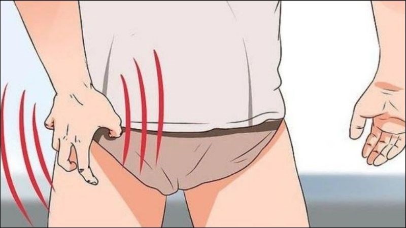 Khi vận động mạnh, quần có thể bị lộ ra ngoài và gây cảm giác không thoải mái