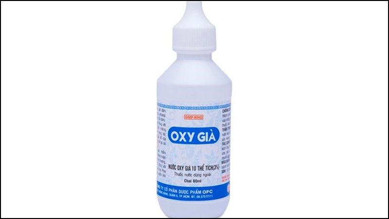 Oxy già giúp giảm ố vàng trên răng Oxy già giúp giảm ố vàng trên răng