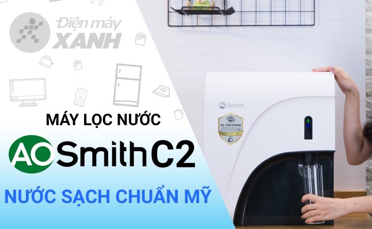 Máy lọc nước RO AOSmith C2 4 lõi hiện đang có giá 6.790.000 đồng tại Thcslytutrongst.edu.vn (giá được cập nhật vào tháng 08/2023, có thể thay đổi theo thời gian) 