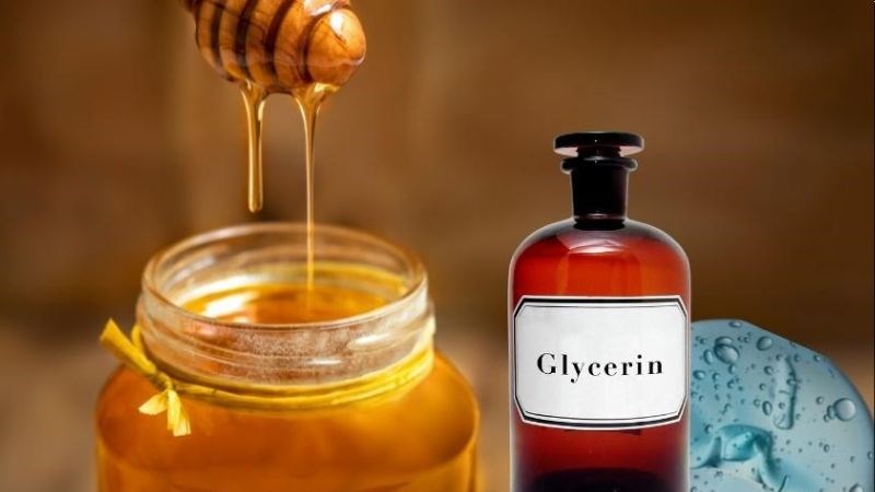 Sử dụng hỗn hợp glycerin và mật ong đem đến một đôi môi mịn màng, căng mọng 