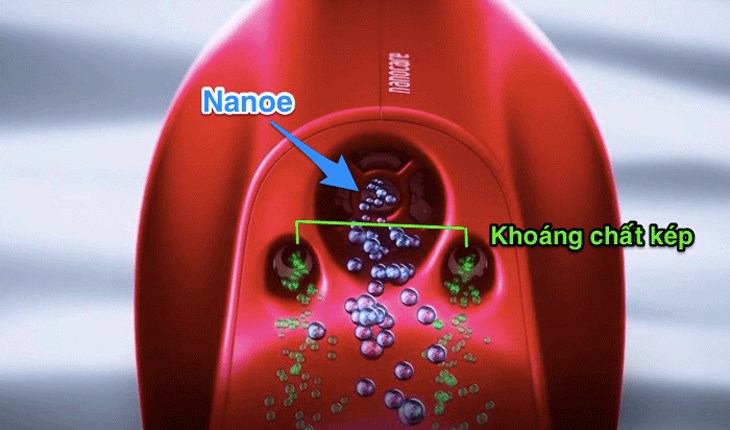 Công nghệ khoáng kép lấy độ ẩm từ không khí và chuyển đổi thành ion để cấp ẩm cho tóc