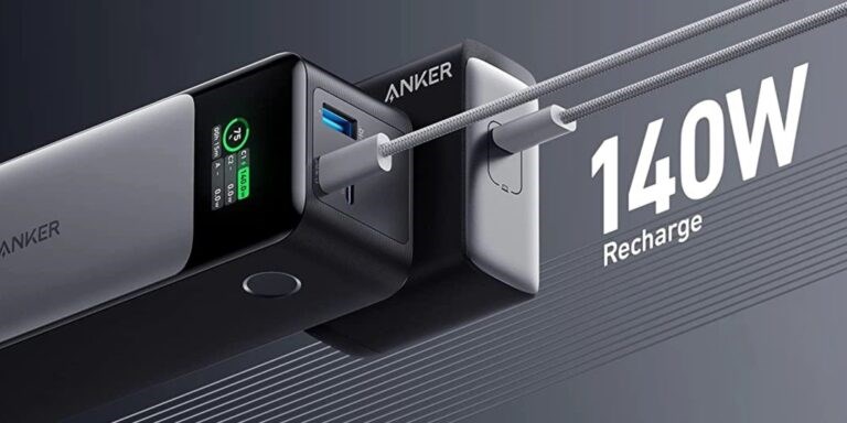 Sạc dự phòng Anker được trang bị công nghệ sạc nhanh lên đến 140W