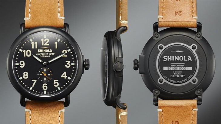 Đồng hồ Shinola có thiết kế phong cách hiện đại, cá tính, thanh lịch cho cả nam và nữ