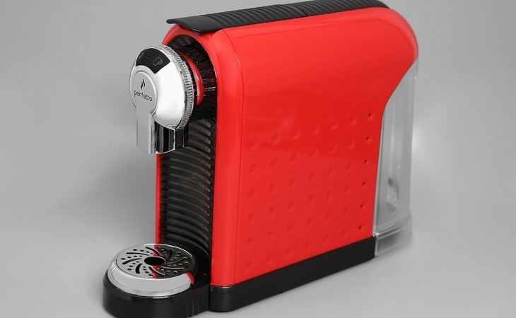 Máy pha cà phê Espresso Perfetto P.08 Đỏ là loại máy dùng cà phê dạng viên nén
