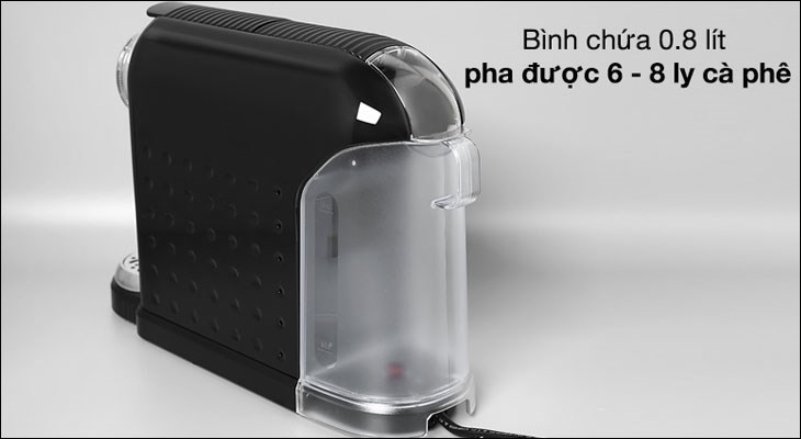 Máy pha cà phê nhỏ gọn có thể pha được lượng thức uống phục vụ cho cả gia đình