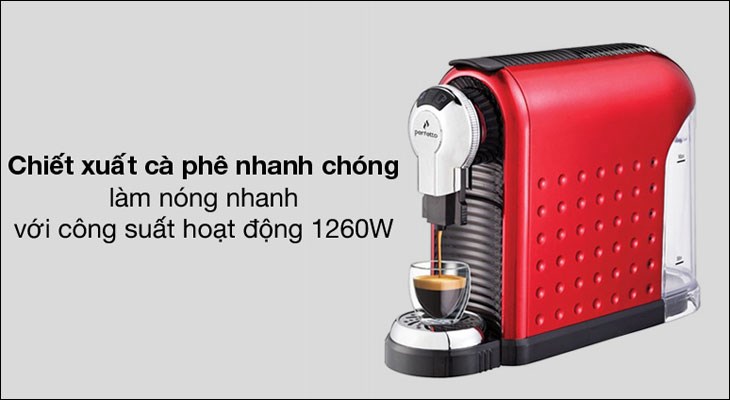 Máy pha cà phê viên nén mang đến tách cà phê thơm ngon một cách nhanh chóng