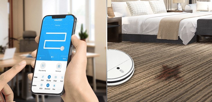 Thiết lập lại wifi và cài đặt lịch trình mới cho robot hút bụi lau nhà Xiaomi Vacuum Mop 2 BHR5055