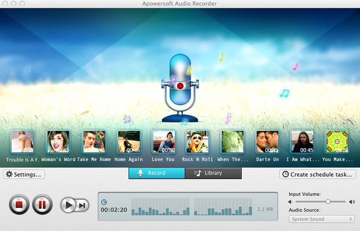 Apowersoft Audio Recorder giúp quá trình ghi âm đơn giản và dễ dàng hơn