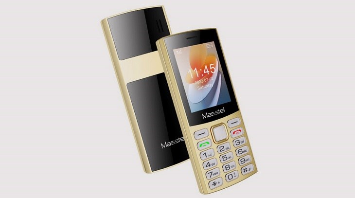 Điện thoại Masstel Lux 20 4G sở hữu kích thước nhỏ gọn cùng với khối lượng 137.6g