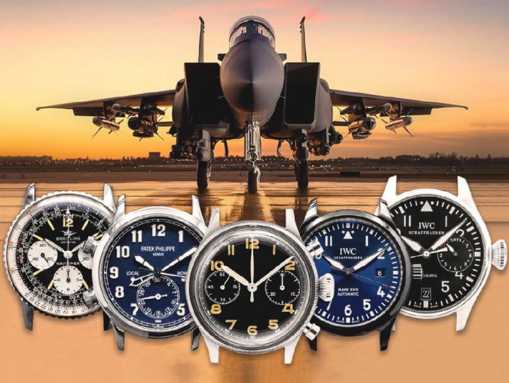 Đồng hồ Aviator sở hữu thiết kế đẳng cấp, vô cùng sang trọng và đậm phong các hàng không, quân đội