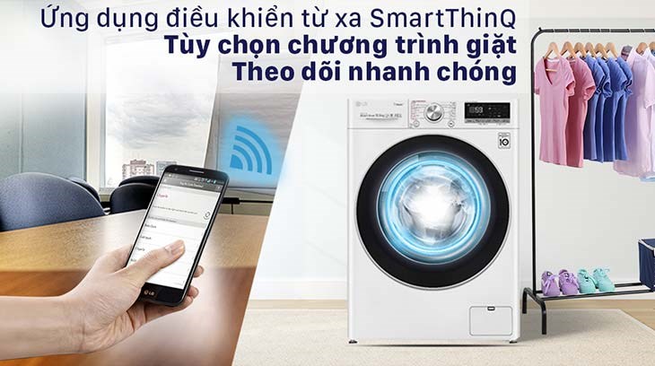 Điều khiển máy giặt từ xa