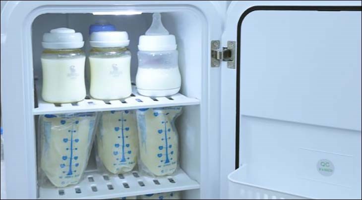 Mẹ nên trữ đông sữa bằng tủ lạnh riêng để đảm bảo hiệu quả bảo quản