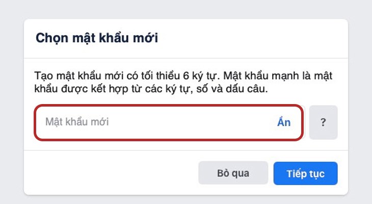 Bạn có thể kết hợp các ký tự, số và dấu câu để tăng khả năng bảo mật của mật khẩu