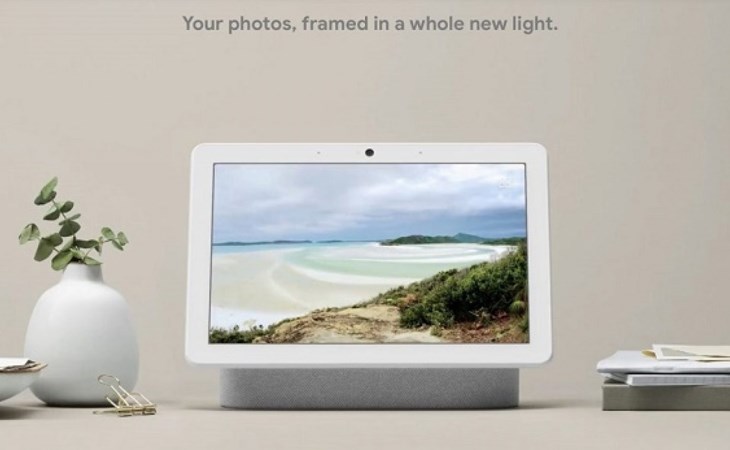 Google Nest Hub Max trang bị khung ảnh kỹ thuật số vô cùng tiện lợi