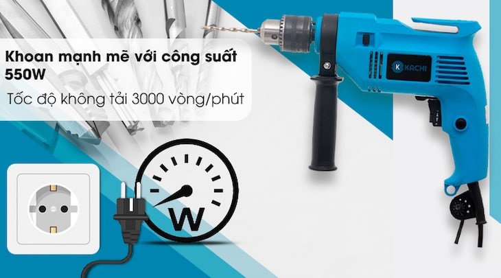 Máy khoan Kachi 550W