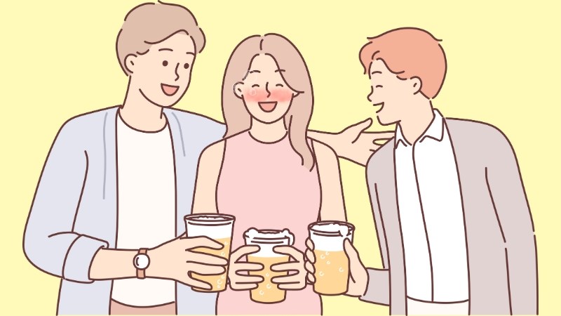 Cơ thể nữ giới thường có tốc độ đào thải rượu bia chậm hơn nam giới