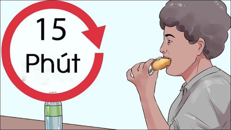 Bạn cần nghỉ ngơi tại chỗ khoảng 15 phút sau hiến máu