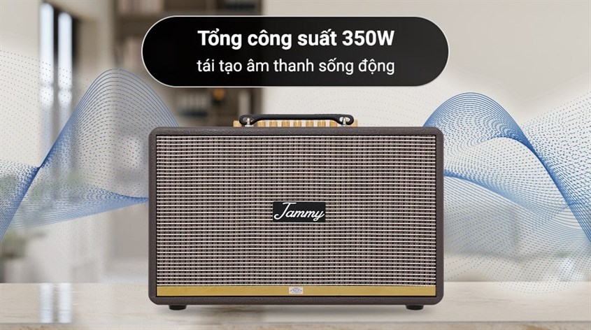 Tuy nhỏ nhắn nhưng lại có công suất đến 350W