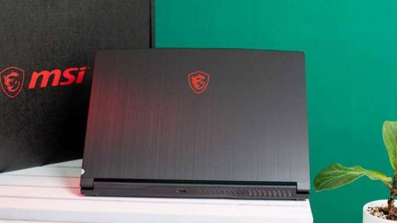 Laptop MSI Gaming GF63 Thin 11SC i5 11400H (664VN) với thiết kế sang trọng