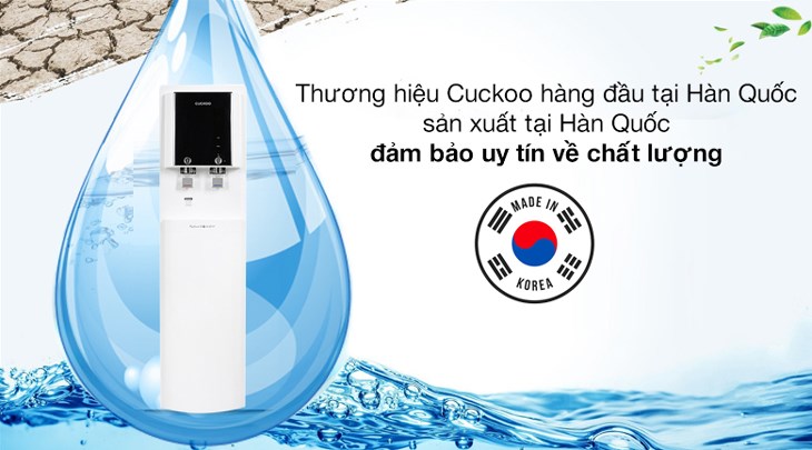 Máy lọc nước RO nóng nguội lạnh Cuckoo CP-QRP2001SW 4 lõi là sản phẩm của thương hiệu máy lọc nước Cuckoo hàng đầu tại Hàn Quốc