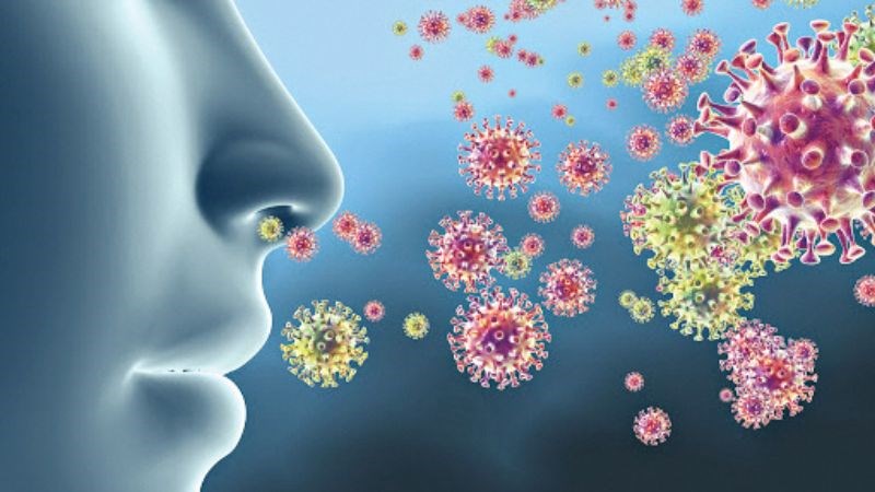 Vi khuẩn bạch hầu lây truyền từ người sang người qua đường hô hấp