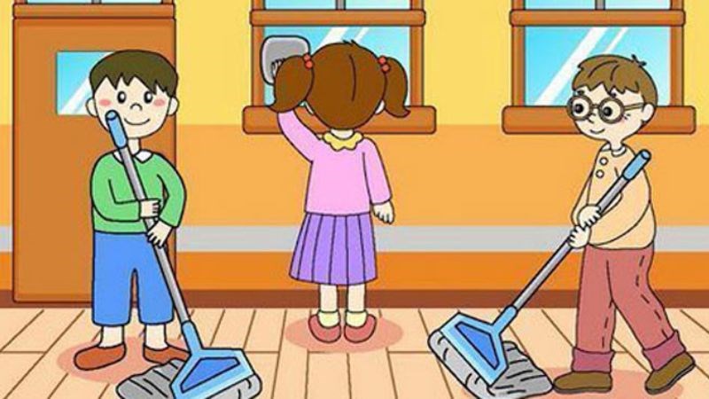 Vệ sinh môi trường sống sạch sẽ để tránh tạo điều kiện thuận lợi cho vi khuẩn phát triển
