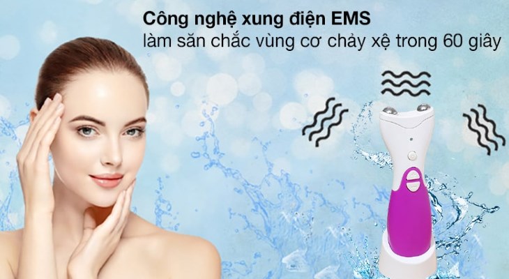 Máy massage nâng cơ Rio Neck4 làm săn chắc vùng da bị chảy xệ nhờ công nghệ xung điện hiện đại