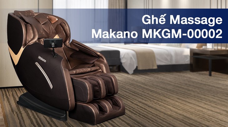 Ghế massage Makano MKGM-00002 có thiết kế tinh tế, phù hợp bố trí trong nhiều không gian của gia đình bạn