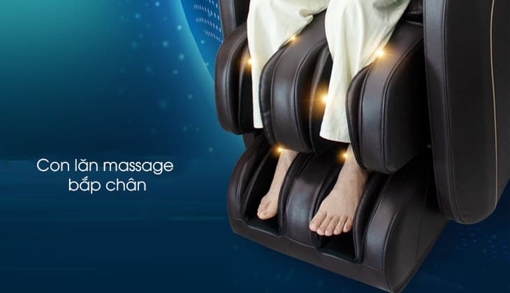 Con lăn massage giúp xoa dịu các cơn đau nhức ở cùng bắp chân hiệu quả