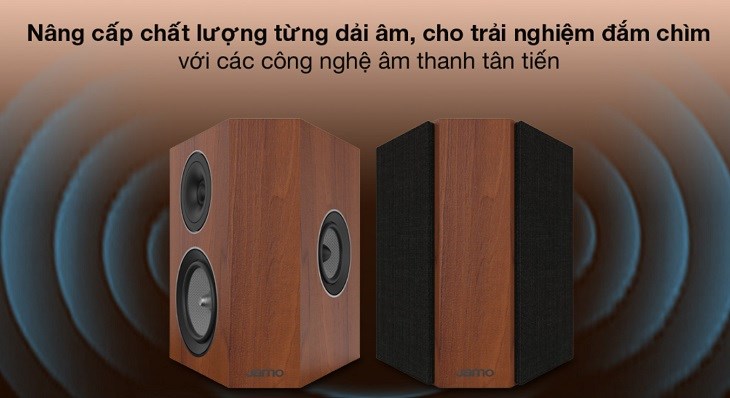 Cặp loa Jamo C 9 Sur II Dark Apple 240W có khả năng giảm nhiễu tốt, giúp âm thanh lan tỏa đều khắp phòng