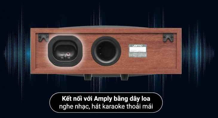 Loa Jamo Concert C9 Cen II Dark Apple 280W có khả năng kết nối với Amply