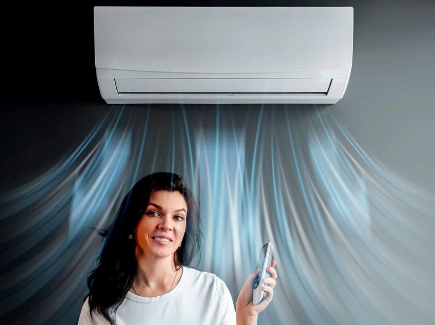 Cục lạnh điều hòa có tác dụng thổi không khí mát vào bên trong căn phòng