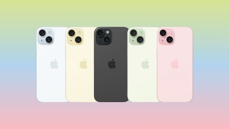 iPhone 15 và 15 Plus sở hữu 5 màu sắc mới trẻ trung, tươi tắn