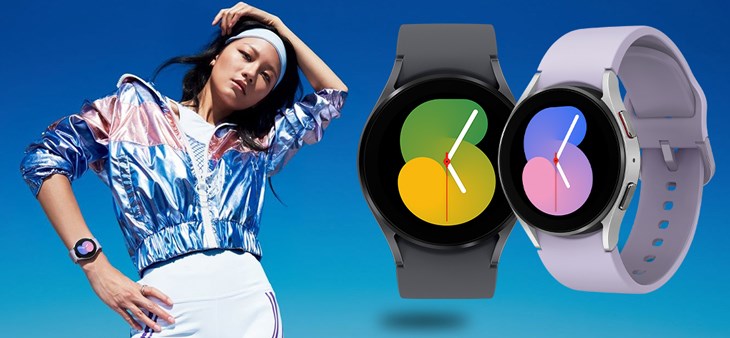 T?ng cho ngu?i yêu d?ng h? thông minh Samsung Galaxy Watch5 40mm s? giúp cô ?y cham sóc s?c kh?e, t?p luy?n và theo dõi th?i gian hi?u qu? hon