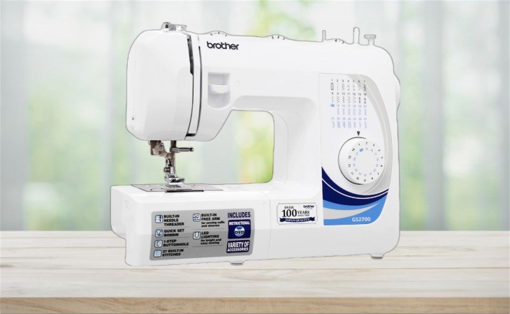 Máy may cơ gia đình Brother GS2700 có tốc độ may là 900±50 rpm, giúp may nhanh gọn, tiết kiệm thời gian hiệu quả