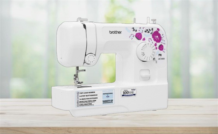 Máy may cơ gia đình Brother JA1400 có tốc độ may  600±50 rpm