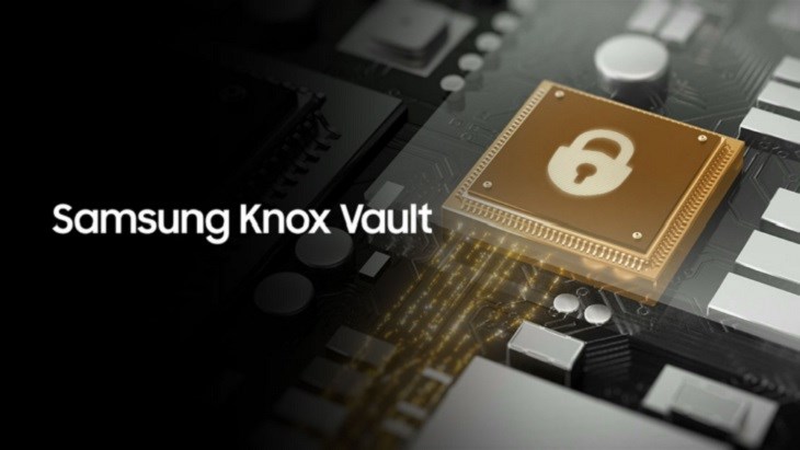 Con chip bảo mật Knox Vault được tích hợp vào các thiết bị Samsung bắt đầu từ Galaxy S21.