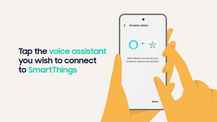 Tính năng trợ lý giọng nói thông minh trên SmartThings