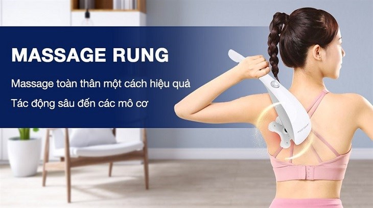 Máy Massage Cầm Tay Poongsan MHP-025 là máy massage thuộc thương hiệu Poongsan uy tín của Hàn Quốc